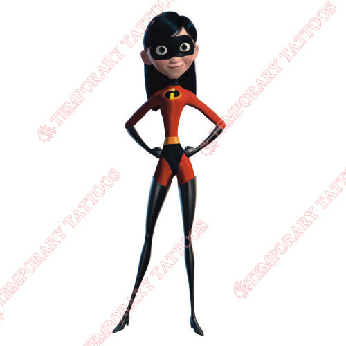 The Incredibles Customize Temporary Tattoos Stickers NO.3450